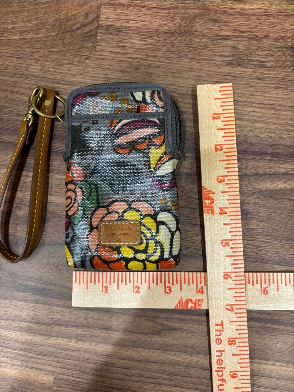 Fossil Floral Wristlet Phone Wallet - Multicolor